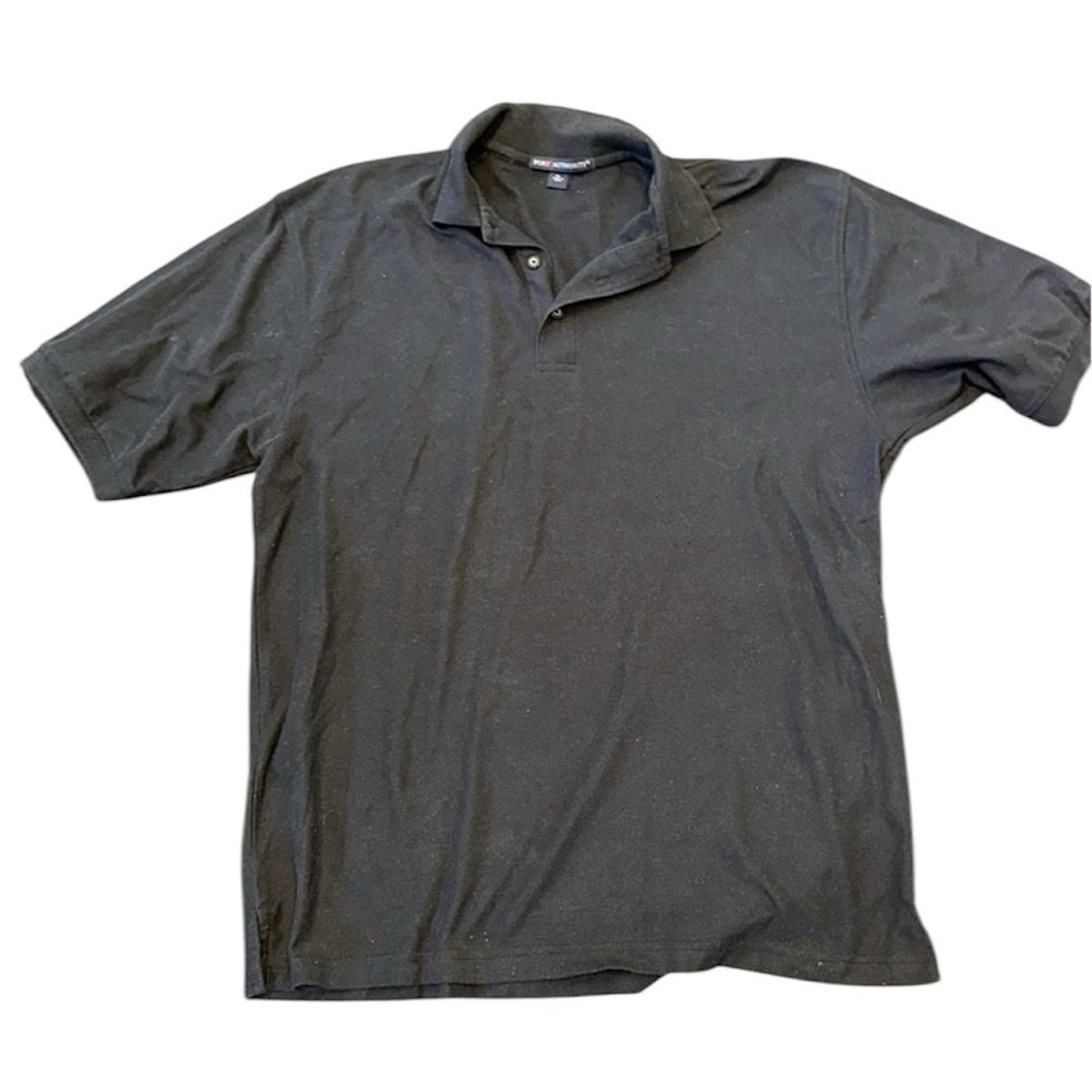 Port authority black polo shirt size XLarge